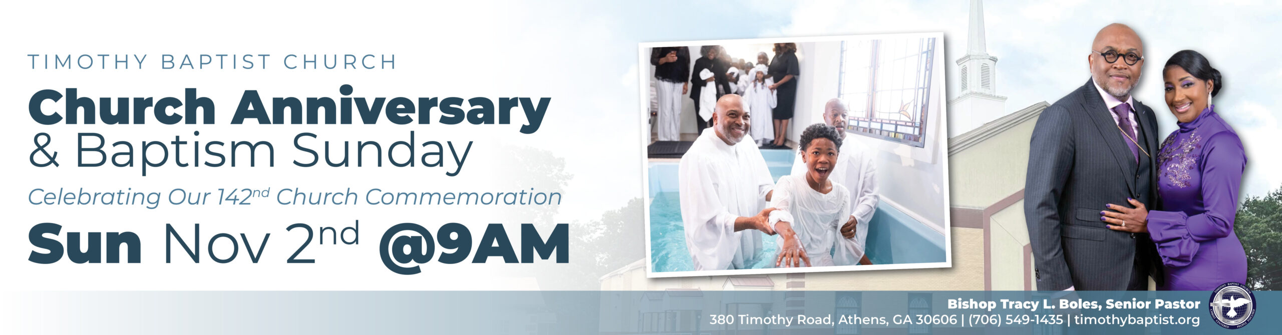 142nd Church Anniversary & Baptism Sunday_banner