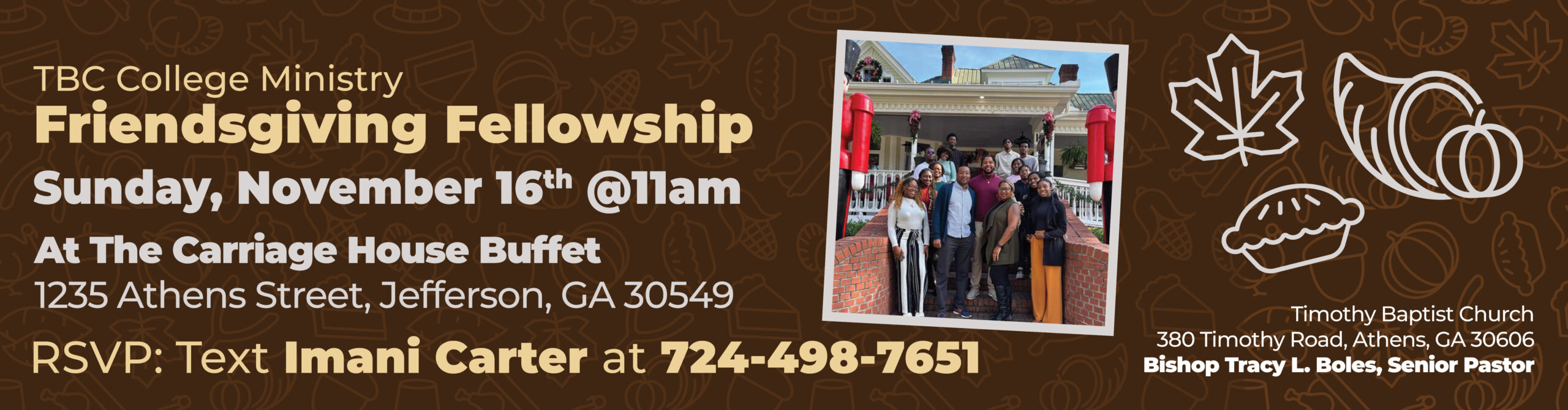 College Ministry Friendsgiving Fellowship 2025_web banner