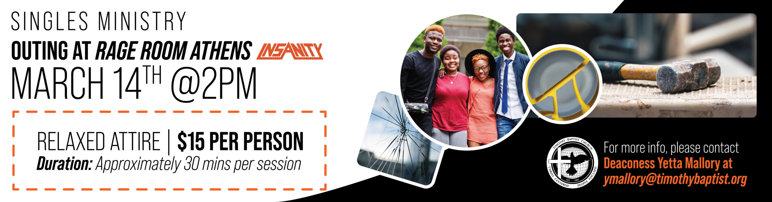 Singles Ministry_Rage Room Athens_banner